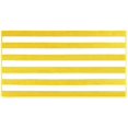 thumbnail image 1 of Kassatex Serviettes de Plage à Rayures Cabana, Ensemble de 2-Jaune, 1 of 4