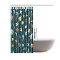 thumbnail image 2 of ARTJIA Universe Galaxy Outer Space Shower Curtain, Space Objects Bright Stars Polyester Fabric Shower Curtain Bathroom Sets 60x72 Inches, 2 of 3
