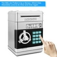 thumbnail image 3 of Funtogether Toy Electronic Piggy Bank for Kids, ATM Savings Bank with Password Protection, Automatic Paper Money & Coin Bank, Fun Toy Safe for Boys & Girls, 3 of 7