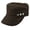 Coffee, variant on INSPIRE CHIC Women's Stud Decor Curved Visor Front Summer Peaked Cap Hat Coffee