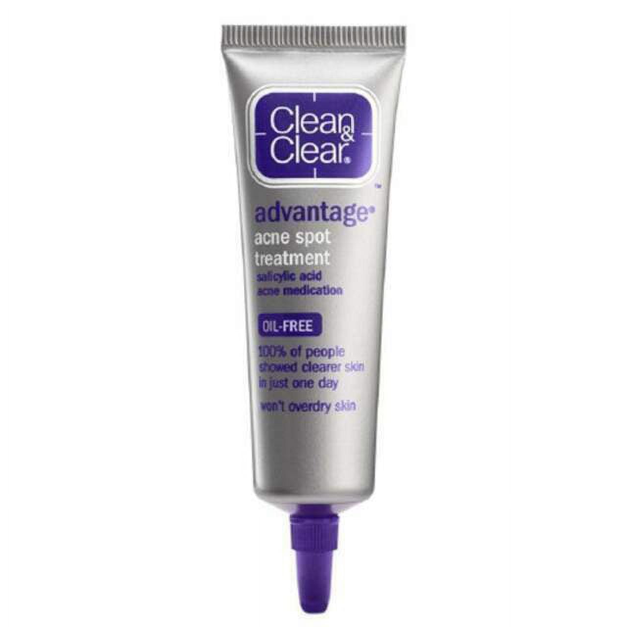 CLEAN CLEAR ADVANTAGE Acne Spot Treatment Oil Free 0.75 oz Pack