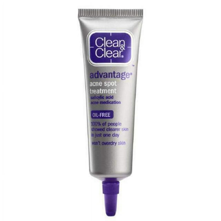 CLEAN CLEAR ADVANTAGE Acne Spot Treatment Oil Free 0.75 oz Pack