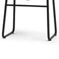 thumbnail image 4 of Warner Mid Century Dining Chair (Set of 2) in Distressed Brown Faux Leather, 4 of 6