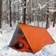 thumbnail image 4 of Emergency sleeping bag survival sleeping bags emergency blanket outdoor camping green, 4 of 5
