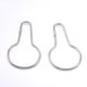 thumbnail image 5 of 20 piezas Ganchos de cortina de ducha de metal Clips de ducha colgantes Anillos de cortina de ducha de metal Ganchos de cortina de ducha reutilizables prácticos para baño, 5 of 5