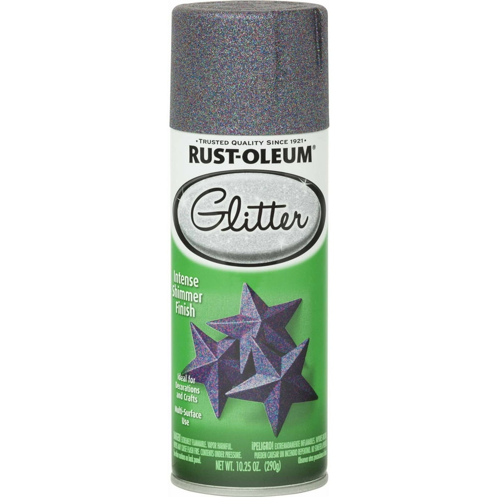 RustOleum Specialty Glitter, Multi Color Purple Paint