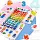 thumbnail image 5 of Juguetes educativos de matemáticas de madera Montessori para niños, tablero ocupado, forma de conteo, colores, rompecabezas de pesca, juguetes de aprendizaje, regalos, 5 of 6
