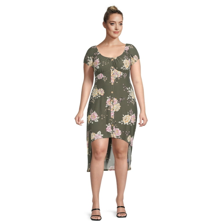 Junior plus size shop high low dresses