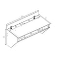 thumbnail image 3 of Prepac Manufactured Wood Designer Floating Desk, 3 of 7