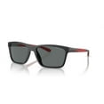 thumbnail image 4 of Arnette Man Sunglasses Black Frame, Dark Grey Polarized Lenses, 58MM, 4 of 4