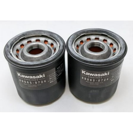 Kawasaki (Pacl of 2) 49065-0724 Oil Filter Fits 49065-7010 OEM