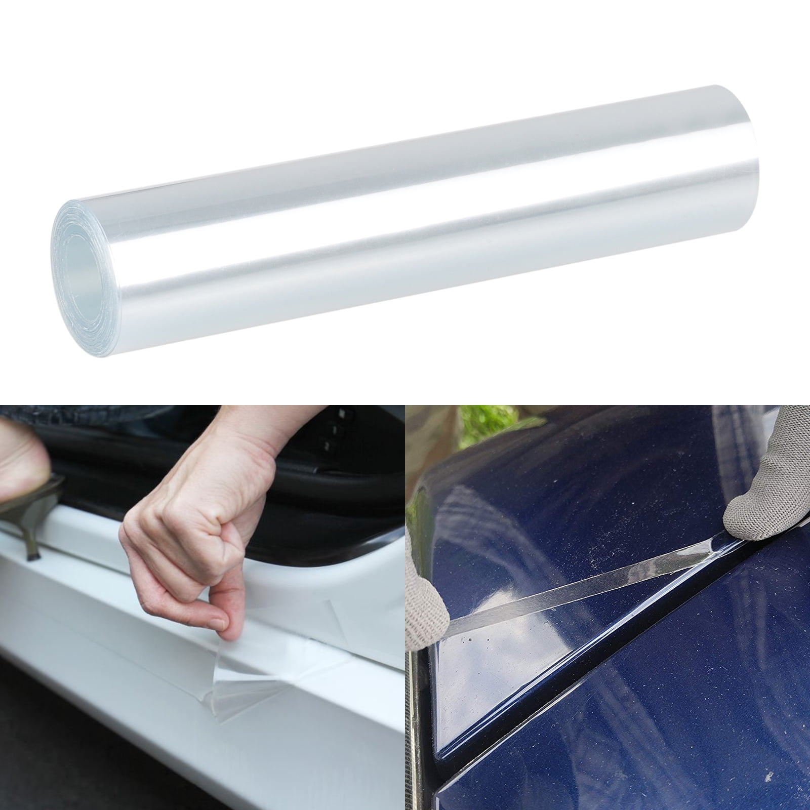 6x60/"DIY Clear Car Door Sill//Edge Paint Protection Vinyl Film Sheet Anti-Scratch