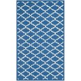 thumbnail image 2 of SAFAVIEH Newport Lalit Geometric Cotton Area Rug, Indigo/Ivory, 5'6" x 8'6", 2 of 5