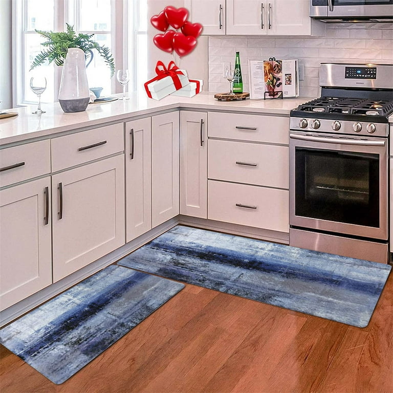 2pcs Kitchen Mat Cushioned Anti-fatigue Floor Mat, Heavy Duty Ergonomic  Comfort Foam Standing Mat, Wat… in 2023