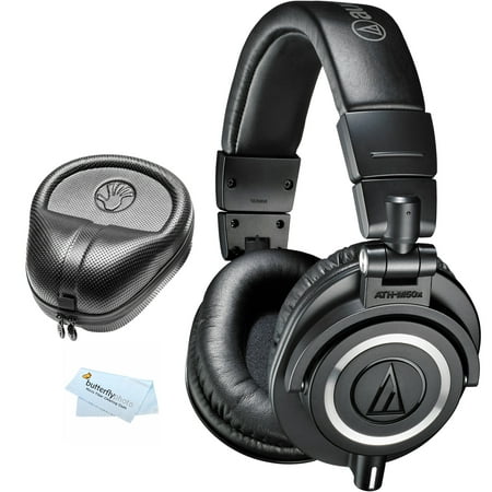 Audio Technica ATH-M50x Professional Monitor Headphones Studio Mixing Tracking DJ Monitoring Production On Ear