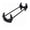 Black-A, variant on Multifunctional Sink Wrench for Tight Spaces, Under Sink Wrench Faucet Tool, Universal Four-Claw Hexagon Wrench for Kitchen Bathroom Screws&Threads,B