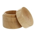 thumbnail image 4 of Shisuyan Small Jewellery Box Wooden Ring Box Plastic 1Pc 2.1X2.1X2In, 4 of 8