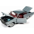thumbnail image 5 of Autoworld AMM1254 1961 Pontiac Catalina Hardtop Richmond Gray Metallic with Red Interior American Muscle 30th Anniversary 1991-2021 1-18 Scale Diecast Model Car, 5 of 8