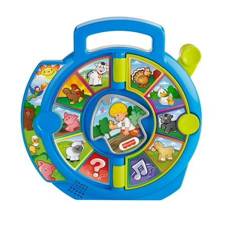 Fisher-Price Little People World Of Animals See ‘N Say Toddler Musical Learning Toy