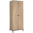 thumbnail image 1 of Pemberly Row Armoire de Rangement Haute en Bois Manufacturé Moderne Chêne Charter, 1 of 12