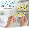 thumbnail image 5 of Mi Alma Vinyl Peel and Stick Vintage Lemon L06 Backsplash Tile Stickers, Yellow/White, 6" x 6" (24-Pack), 5 of 10