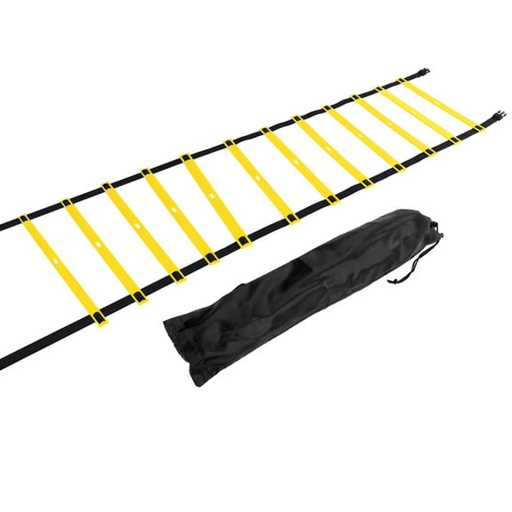 6M 12 Rung Extended Plastic Agility Ladder for Soccer Football Fitness Feet Speed Training
