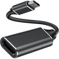 USB C to HDMI Adapter, 4K Type C to HDMI Adapter for jPhone 15 16 Pro Max, MacBook Pro/Air, Galaxy, Dell XPS, Pixelbook, iPad, iMac and More