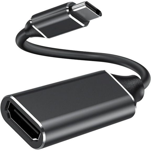 USB C to HDMI Adapter, 4K Type C to HDMI Adapter for jPhone 15 16 Pro Max, MacBook Pro/Air, Galaxy, Dell XPS, Pixelbook, iPad, iMac and More