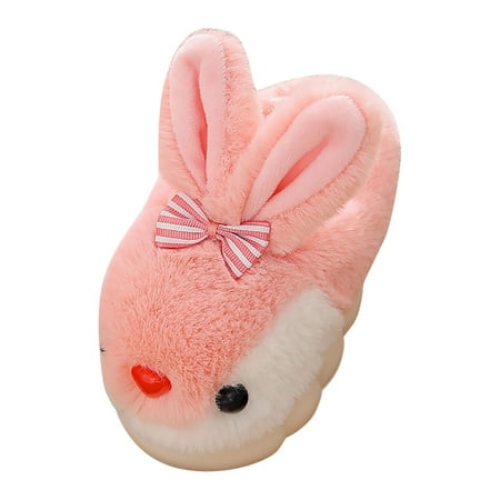 

WOEOEE Toddler Cotton Slippers Warm Toddler Boys Girls Winter Slippers Comfy Kids Slippers