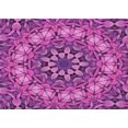 thumbnail image 1 of Ahgly Company Indoor Rectangle Patterned Medium Violet Red Pink Area Rugs, 7' x 10', 1 of 6