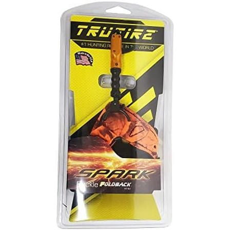 Southland Archery Supply TruFire Spark Youth Buckle Foldback Archery Bow Release - Orange$$Other