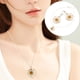 thumbnail image 1 of FESTFENDS 1Jgo Conjunto De Collar Y Pendientes Con Para Mujer Delicado Y Sofisticado, 1 of 8