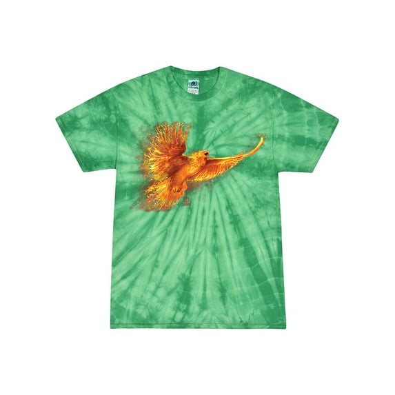 Wild Bobby, Mythical Fiery Phoenix, Pop Culture, Tie-Dye Tees, Spiral Kelly, Small