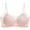 Womens Bras Pink, variant on ylioge Plus Size Sports Bras for Women M-4X Lightweight No Show Push Up Bralettes No Underwire Solid Pullover Back-Smoothing Underwear Bra