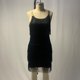 thumbnail image 3 of Vestido De Tirantes Finos Vestido Midi ajustado para mujer, vestido de fiesta de noche con borlas de Color sólido, Vestidos femeninos Ygjytge para Mujer Negro T S, 3 of 9