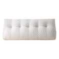 thumbnail image 1 of Turtle Hair Granular Bedside Triangle Large Cushion Multifunctional Correction Neck Soft Backrest Removable And Washable White Driver Seat Foam Recliner Pads And Cushions Comfort Cushion for round, 1 of 4