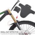 thumbnail image 4 of M Buder Guardabarros Premium para Bicicleta de Montaña y Ruta, Protección Eficaz contra Barro y Suciedad, Accesorios Ligeros de Ciclismo en Plástico Resistente, Fácil de Instalar, 25.5 cm / 10 inches, 4 of 9