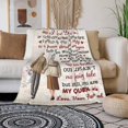 thumbnail image 2 of Anniversary Birthday Gift for Her Him Romantic I Love You to My Love Blanket Mothers Day Ideas for Wife Fathers Valentines Present for Husband Bed Throw Blanket 60"x50", 2 of 5