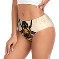 thumbnail image 2 of Balery Honey Bee Ropa Interior de Algodón para Mujer con Dibujo – Braguitas Cómodas y Elásticas, Estilo Clásico-4X-Large, 2 of 6
