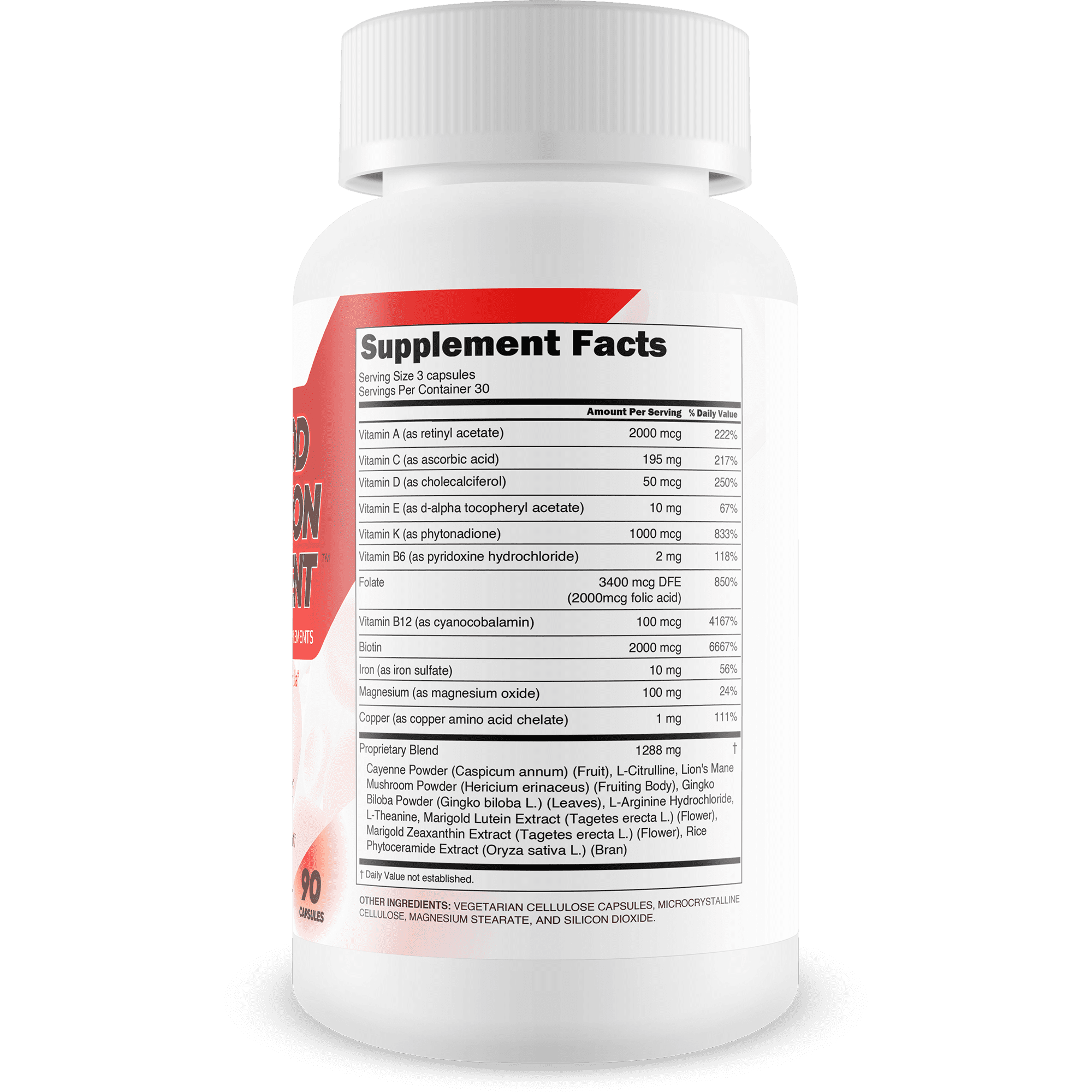 Sebi Iron Blood Circulation Supplement - Our Best Blood Health Blood Flow Supplement with Iron, Copper, & Magnesium - Better Blood Flow Care & Circulation Blood Builder Inspired By Dr Sebi Products