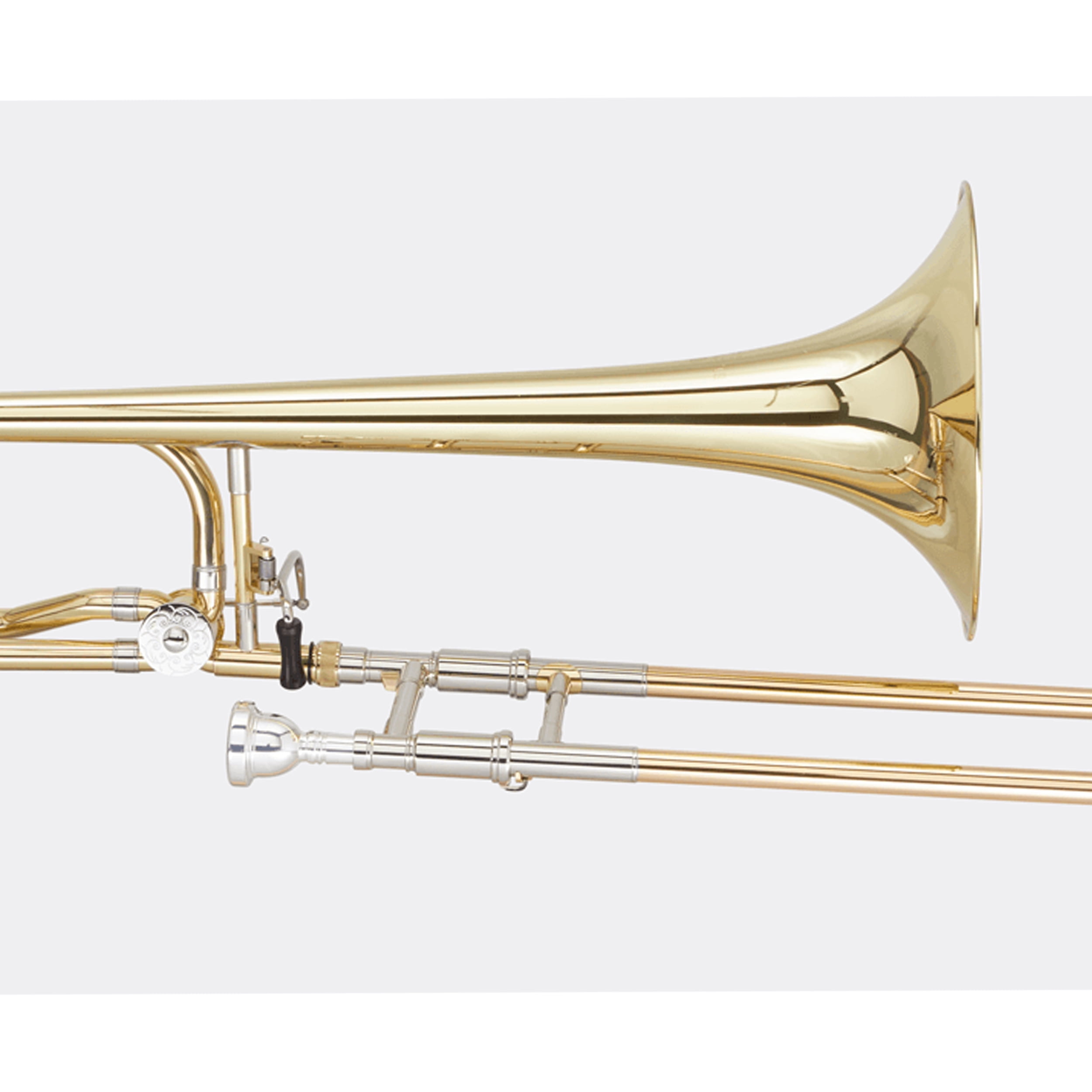 Blessing Tenor Trombone, .547" Bore, Open Wrap, F Rotor, Yellow Brass Bell