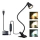 thumbnail image 3 of Lámpara de Mesa Con Clip Pequeño de 24 Led, 3 Temperaturas de Color, Atenuación de 10 Pasos, Negro Tomshine  Lámpara de escritorio, 3 of 7