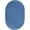 French Blue, variant on Rhody Rug S052R024X096 Solid 2x8 Rug French Blue
