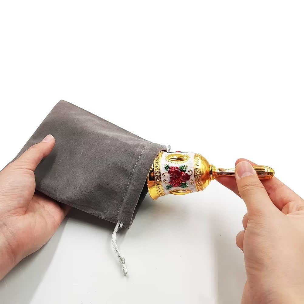 Loud Hand Bell, Silver Steel Hand Bells For Adults, Dinner Bells For Inside Classroom Bell, For - View #8