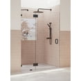 thumbnail image 2 of Halo 40.25 in. x 78 in. Glass Hinged Glass Shower Enclosure, 2 of 6