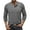 Dark Gray, variant on Men'S Tops, Henley Shirts, Casual Long Sleeve Button-Up Tops With Contrast Stitching, Relaxed Fit Soft Fabric Tees For Daily Wear Casual Shirts Slim Fit Compression Shirt (XXL, White) ZManTrek