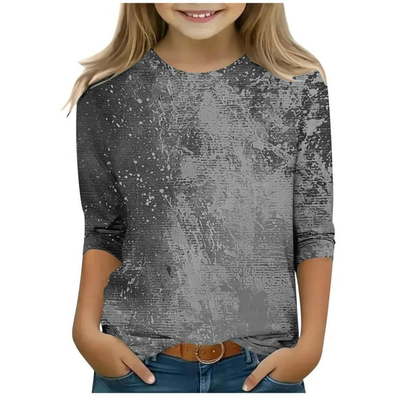 Qingpeng Toddler Girl's Glitter Sheer Quick Dry Short Sleeve Mesh Top Tee Blouse