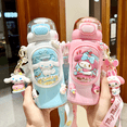 thumbnail image 1 of Botella de Agua de Acero Inoxidable Kawaii 500ML Melody Kuromi Sanrio, 1 of 5
