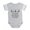 Heather Gray, variant on CafePress - I Give 100 Percent - Cute Infant Baby Football Bodysuit
