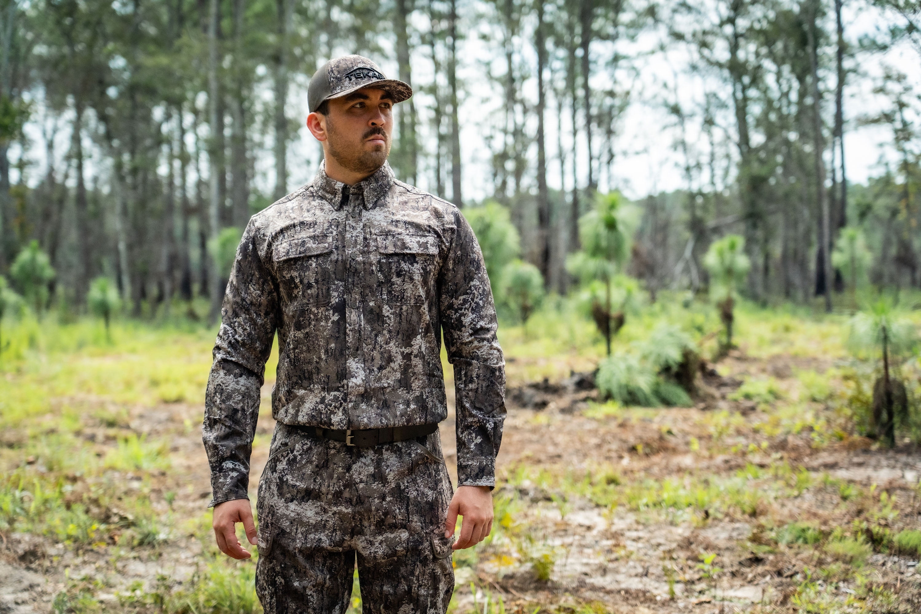 Tekari Men's Boldrun Performance Buttondown Hunting Shirt, S-3XL